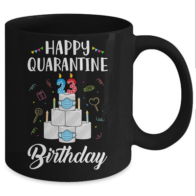 23th Birthday Gift Idea 1998 Happy Quarantine Birthday Mug-Coffee Mug-Mug-Black