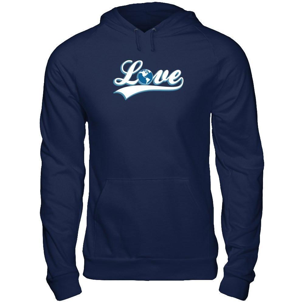 Love Mother Earth Day-T-Shirt & Hoodie-Pullover Hoodie-Navy