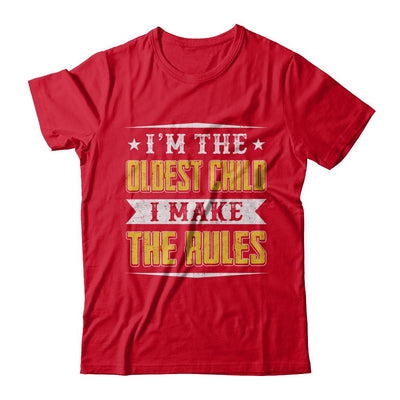 I'm The Oldest Child I Make The Rules-T-Shirt & Hoodie-Premium T-Shirt-Red