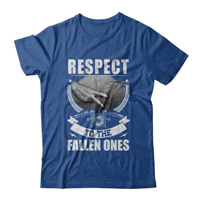 Respect To The Fallen Ones Motorbike-T-Shirt & Hoodie-Classic T-Shirt-Royal