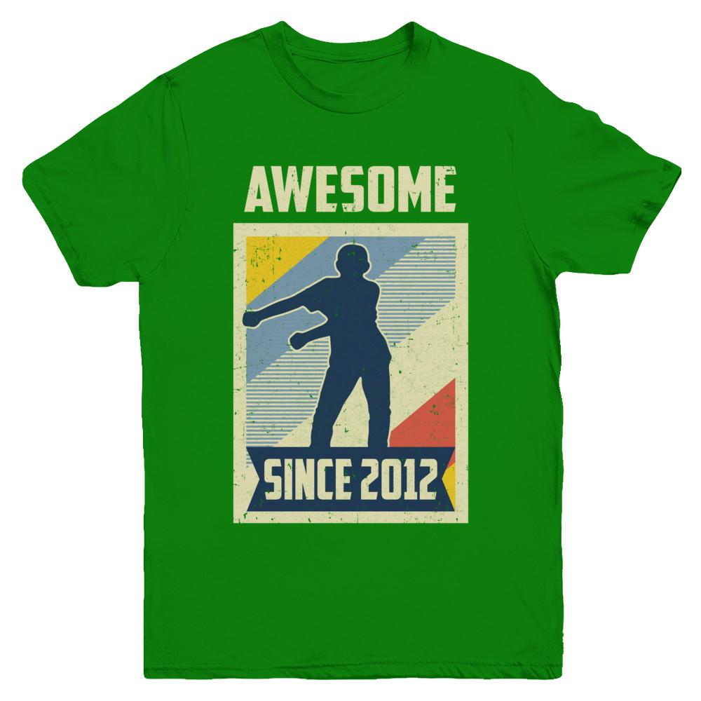 Vintage Floss 9th 2012 Birthday Gift for 9 Years Old Youth-Youth Shirt-Youth T-Shirt-Irish Green
