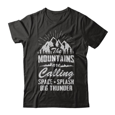 The Mountains Are Calling Space Splash Big Thunder-T-Shirt & Hoodie-Premium T-Shirt-Black