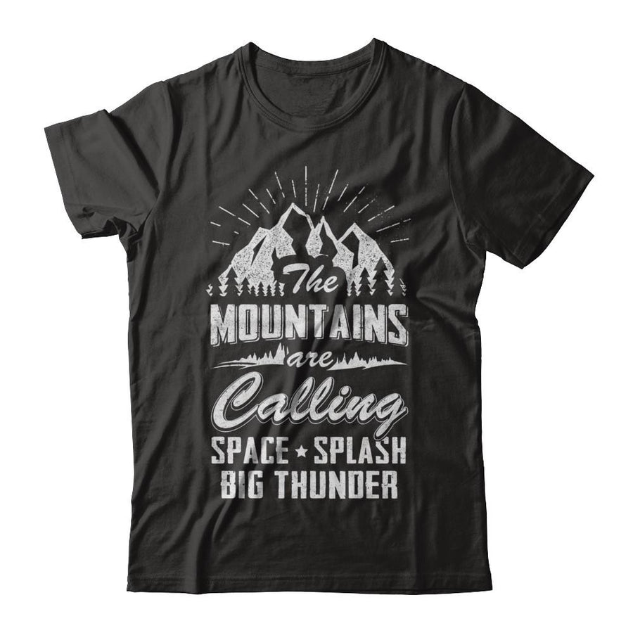 The Mountains Are Calling Space Splash Big Thunder-T-Shirt & Hoodie-Premium T-Shirt-Black