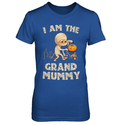Halloween Costume I Am The The Grand Mummy Grandma-T-Shirt & Hoodie-Women's T-Shirt-Royal