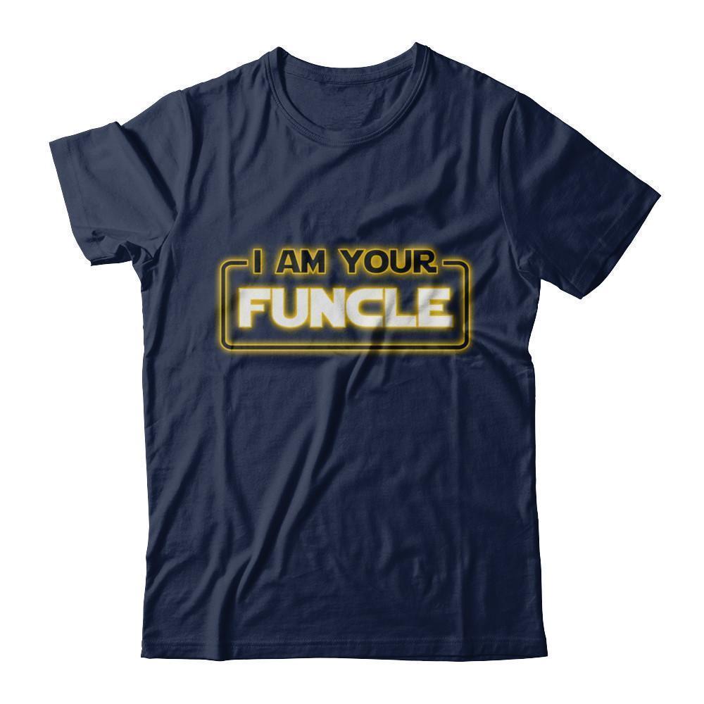 I Am Your Funcle Funny Uncle-T-Shirt & Sweatshirt-Classic T-Shirt-Navy