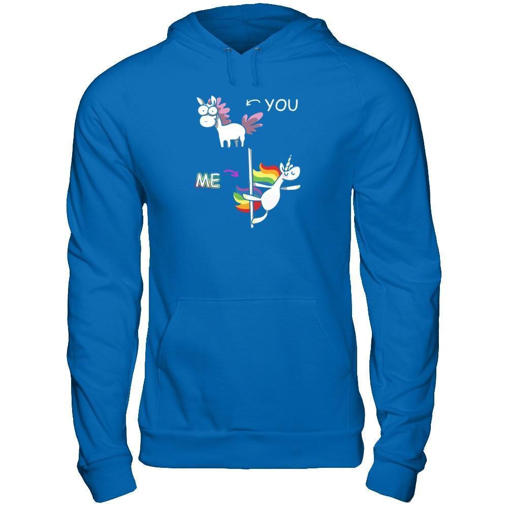 Cute Unicorn You Me-T-Shirt & Tank Top-Pullover Hoodie-Royal