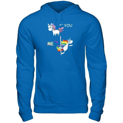 Cute Unicorn You Me-T-Shirt & Tank Top-Pullover Hoodie-Royal