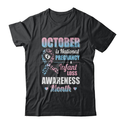 October Is Pregnancy And Infant Loss Awareness Month-T-Shirt & Hoodie-Classic T-Shirt-Black