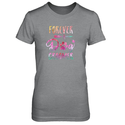 Dog Paw Hairstylist Forever A Dog Groomer For Women-T-Shirt & Tank Top-Women's T-Shirt-Sport Grey