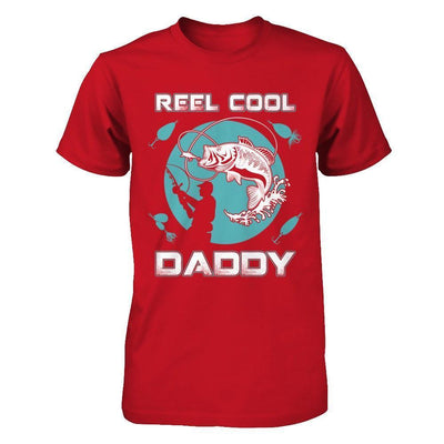 Reel Cool Daddy-T-Shirt & Hoodie-Classic T-Shirt-Red