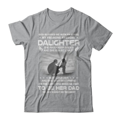Fathers Day My Freaking Awesome Daughter Bought Me This-T-Shirt & Hoodie-Classic T-Shirt-Sport Grey