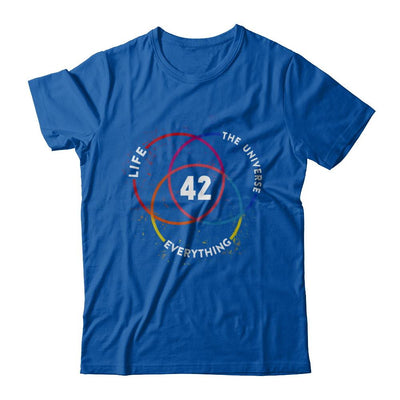 The Answer To Life The Universe And Everything-T-Shirt & Hoodie-Premium T-Shirt-Royal