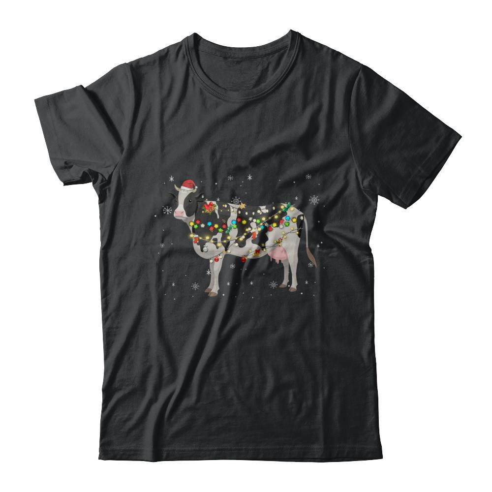 Vintage Cow Merry Christmas Light Led