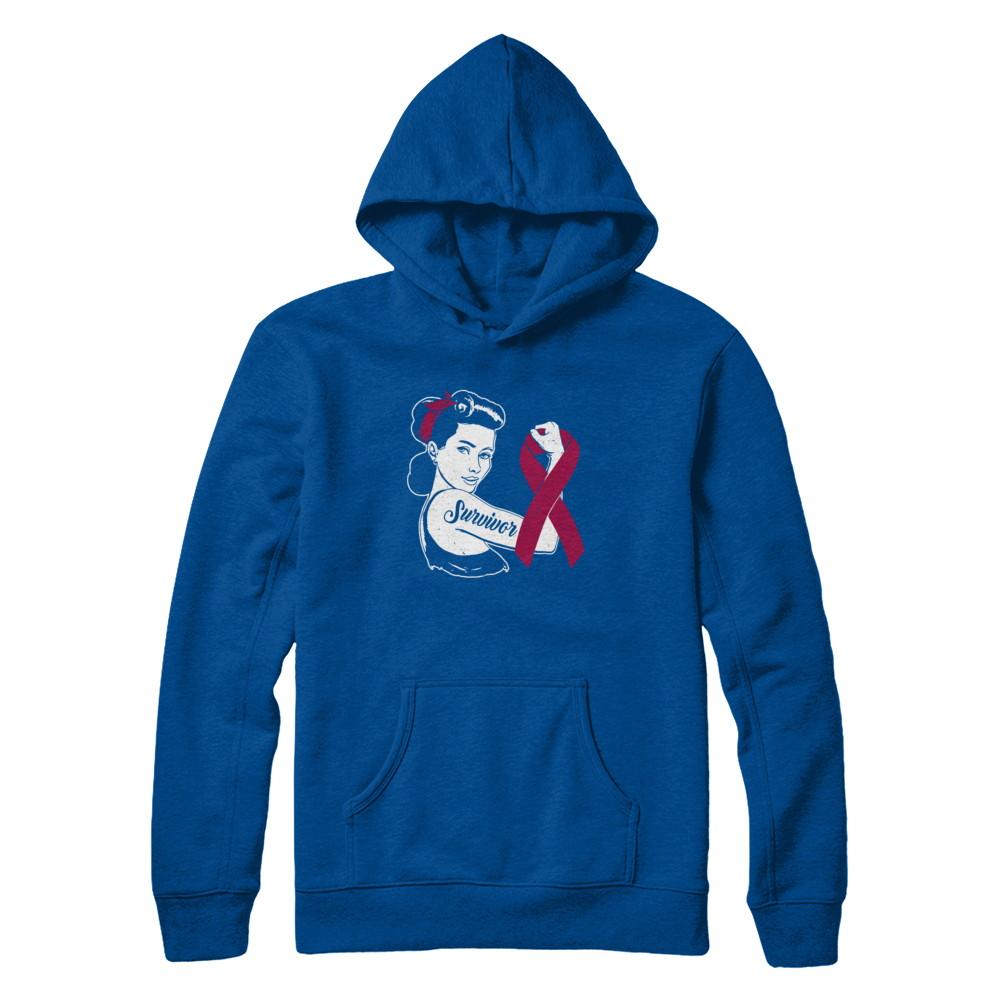 We Can Cure It Multiple Myeloma Awareness Survivor-T-Shirt & Hoodie-Pullover Hoodie-Deep Royal