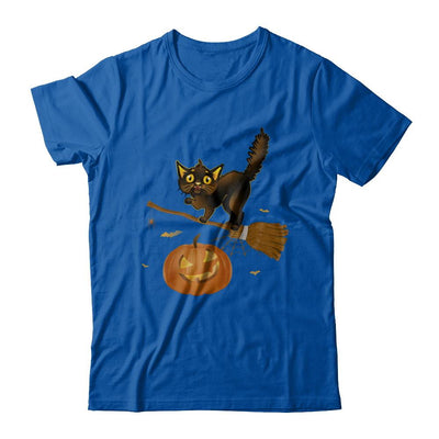 Happy Halloween Cat Pumpkin Gift-T-Shirt & Sweatshirt-Premium T-Shirt-Royal