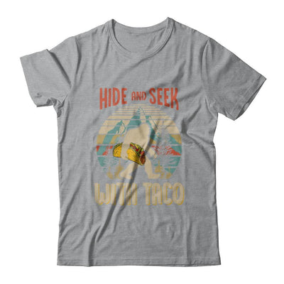 Bigfoot Carrying Taco Hide And Seek Sasquatch-T-Shirt & Hoodie-Classic T-Shirt-Sport Grey