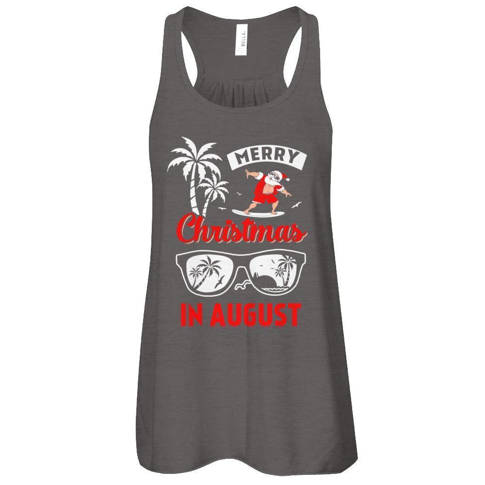 Merry Christmas In August-T-Shirt & Tank Top-