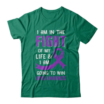 I'm In The Fight Of My Life And Win Lupus Awareness-T-Shirt & Hoodie-Classic T-Shirt-Kelly Green