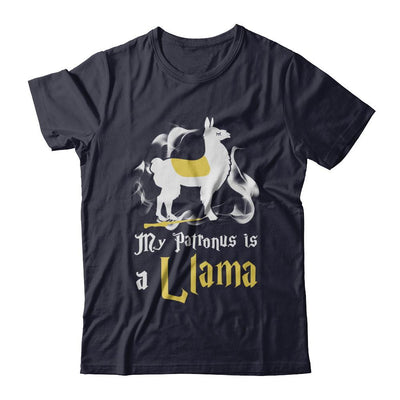 My Patronus Is A Llama-T-Shirt & Hoodie-Premium T-Shirt-Midnight Navy