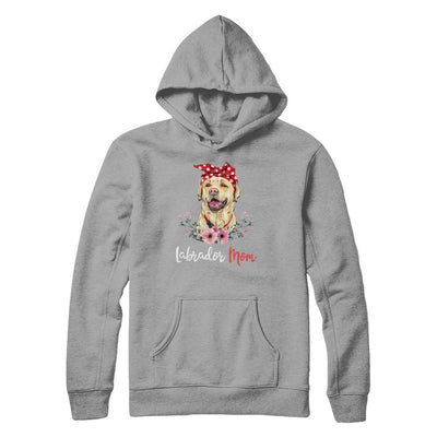 Labrador Mom Gift For Women Dog Lover-T-Shirt & Hoodie-Pullover Hoodie-Light Steel