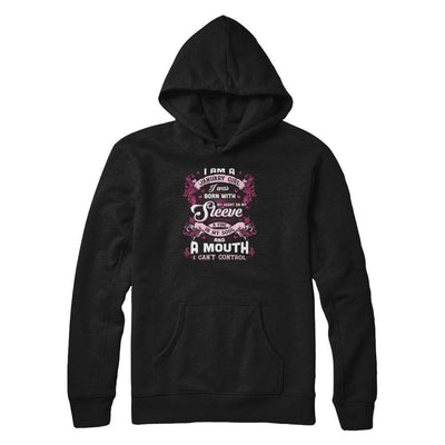 I Am A January Girl I Was Born With My Heart On My Sleeve-T-Shirt & Tank Top-Pullover Hoodie-Black