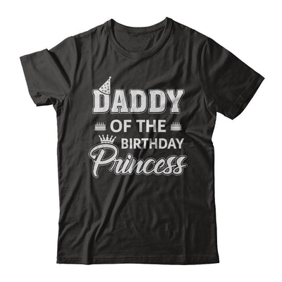 Daddy Of The Birthday Princess Fathers Day-T-Shirt & Hoodie-Classic T-Shirt-Black