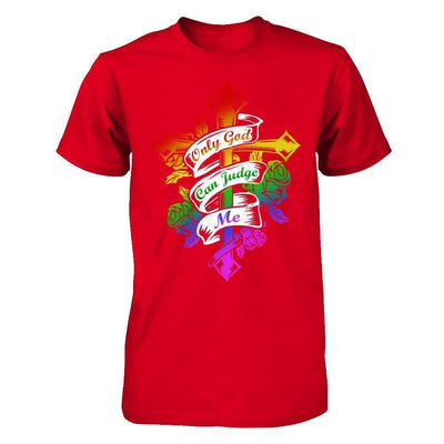Only God Can Judge Me-T-Shirt & Hoodie-Premium T-Shirt-Red
