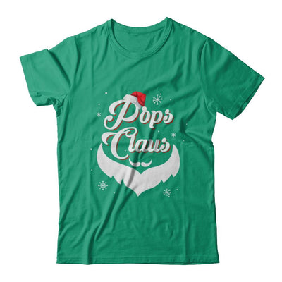 Santa Beard Matching Christmas Pajamas Pops Claus-T-Shirt & Sweatshirt-Classic T-Shirt-Kelly Green