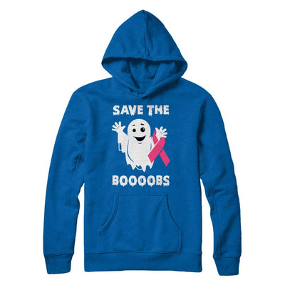 Halloween Save The Boobs Breast Cancer Awareness-T-Shirt & Hoodie-Pullover Hoodie-Royal