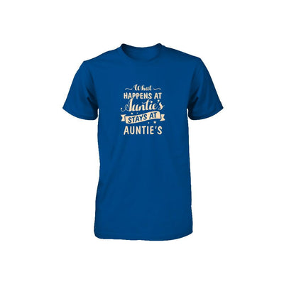 What Happens At Auntie's Stays At Auntie's Youth-Youth Shirt-Toddler T-Shirt-Royal