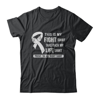 This Is My Fight Lung Cancer Awareness-T-Shirt & Hoodie-Classic T-Shirt-Black