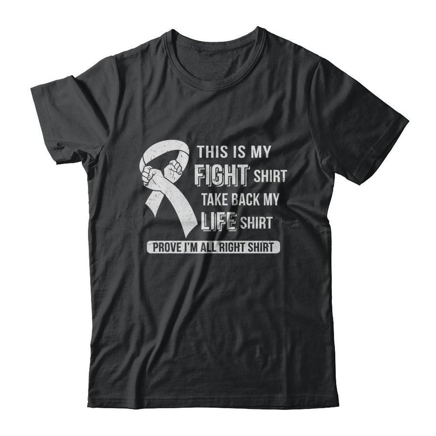 This Is My Fight Lung Cancer Awareness-T-Shirt & Hoodie-Classic T-Shirt-Black