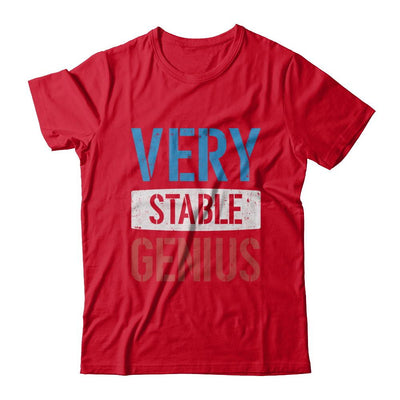 Very Stable Genius-T-Shirt & Hoodie-Premium T-Shirt-Red