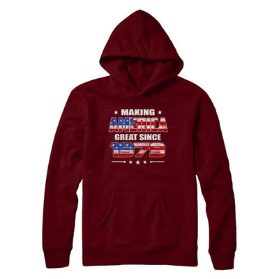 Making America Great Since 1979 42th Birthday-T-Shirt & Hoodie-Pullover Hoodie-Maroon