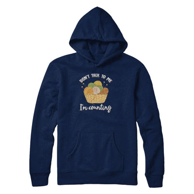 Don't Talk To Me I'm Counting Funny Knitting Crochet-T-Shirt & Tank Top-Pullover Hoodie-Navy