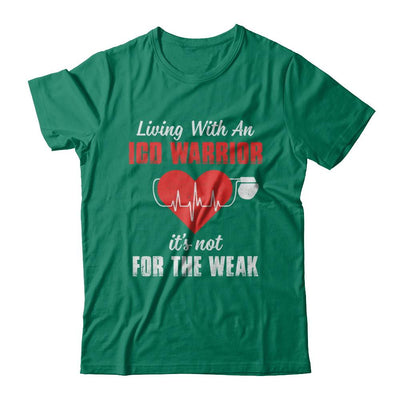 Living With An Implantable Cardioverter Defibrillator-T-Shirt & Hoodie-Classic T-Shirt-Kelly Green