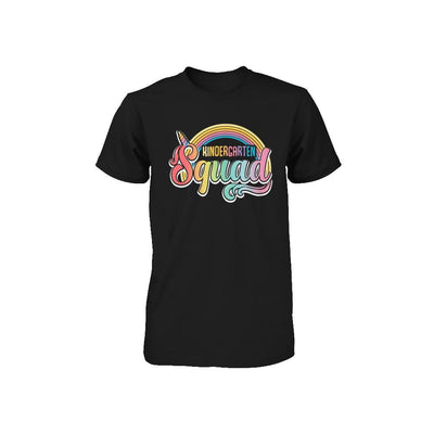 Kindergarten Squad Cute Rainbow Unicorn Back To School Youth-Youth Shirt-Toddler T-Shirt-Black
