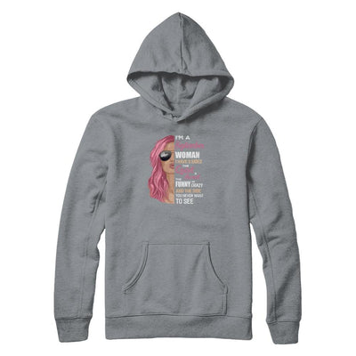 Im A September Woman I Have 3 Sides September Girl Birthday Gift-T-Shirt & Tank Top-Pullover Hoodie-Light Steel