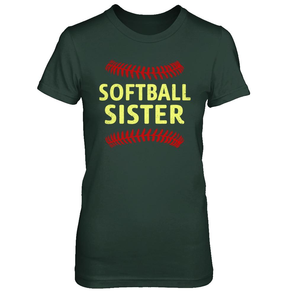 Softball Sister-T-Shirt & Hoodie-