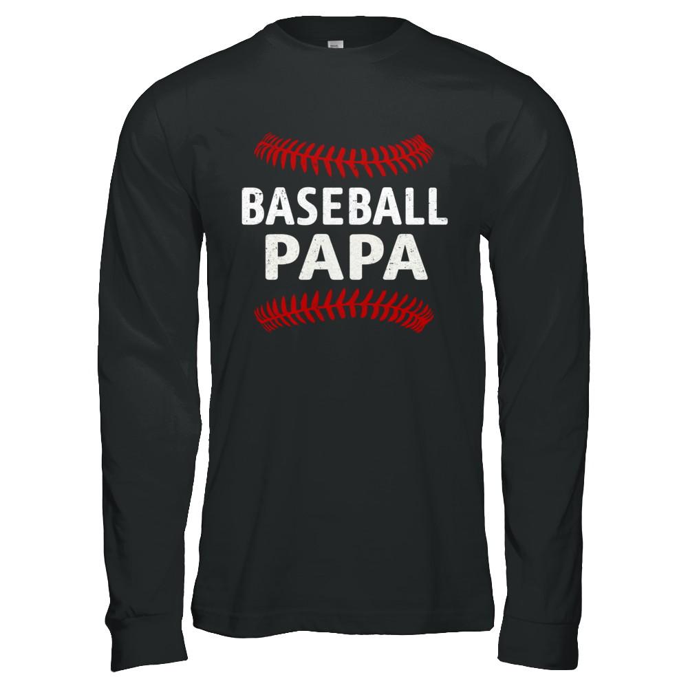 Baseball Papa-T-Shirt & Hoodie-