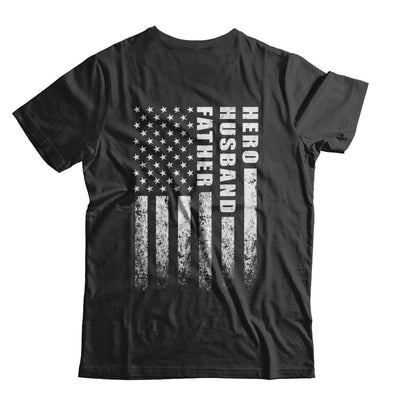 Veteran Soldier Husband Dad Hero Fathers Day Gift-T-Shirt & Hoodie-Classic T-Shirt-Black