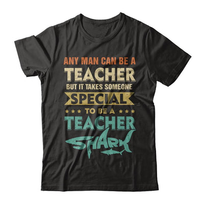 Vintage Someone Special To Be A Teacher Shark Gift-T-Shirt & Hoodie-Classic T-Shirt-Black