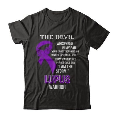 I Am The Storm Support Lupus Awareness Warrior Gift-T-Shirt & Hoodie-Classic T-Shirt-Black