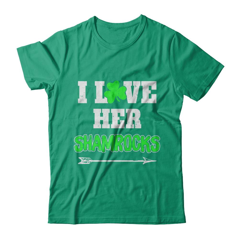 I Love Her Shamrocks Funny Couple St Patricks Day