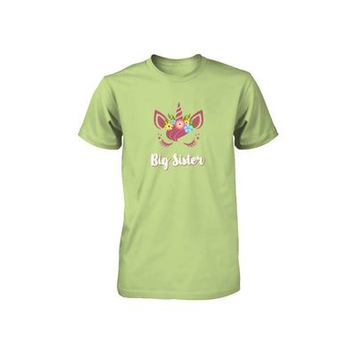 Unicorn Big Sister I'm Going To Be A Big Sister Youth-Youth Shirt-Toddler T-Shirt-Key Lime
