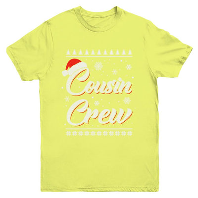 Matching Family Christmas Cousin Crew Ugly Sweater Youth-Youth Shirt-Youth T-Shirt-Daisy