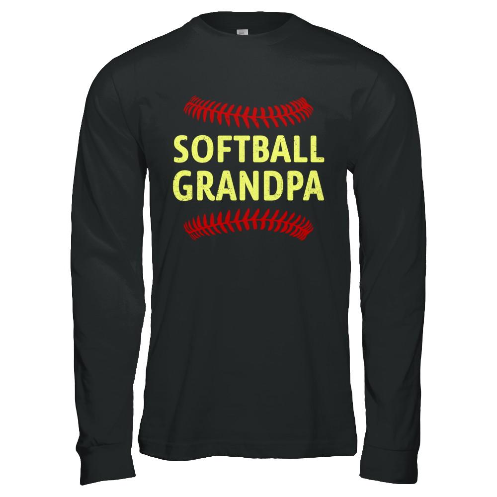 Softball Grandpa-T-Shirt & Hoodie-