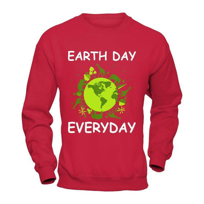 Trees And Plants On Earth Day Everyday 20178-T-Shirt & Hoodie-Crewneck Sweatshirt-Red