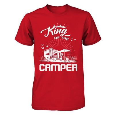 King Of The Camper-T-Shirt & Hoodie-Classic T-Shirt-Red