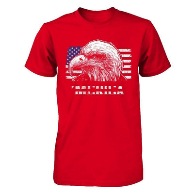Usa Pride Merica Mullet Eagle 4Th Of July-T-Shirt & Hoodie-Premium T-Shirt-Red